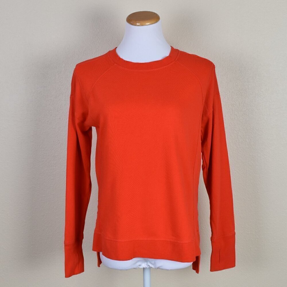 Sweaty Betty After Class Sweatshirt Orange XXS